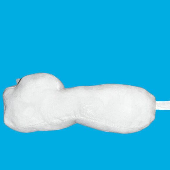 UNIVERSAL STUDIOS The Simpsons Santa's Little Helper Dog Plush Pillow 16" - Picture 3 of 5